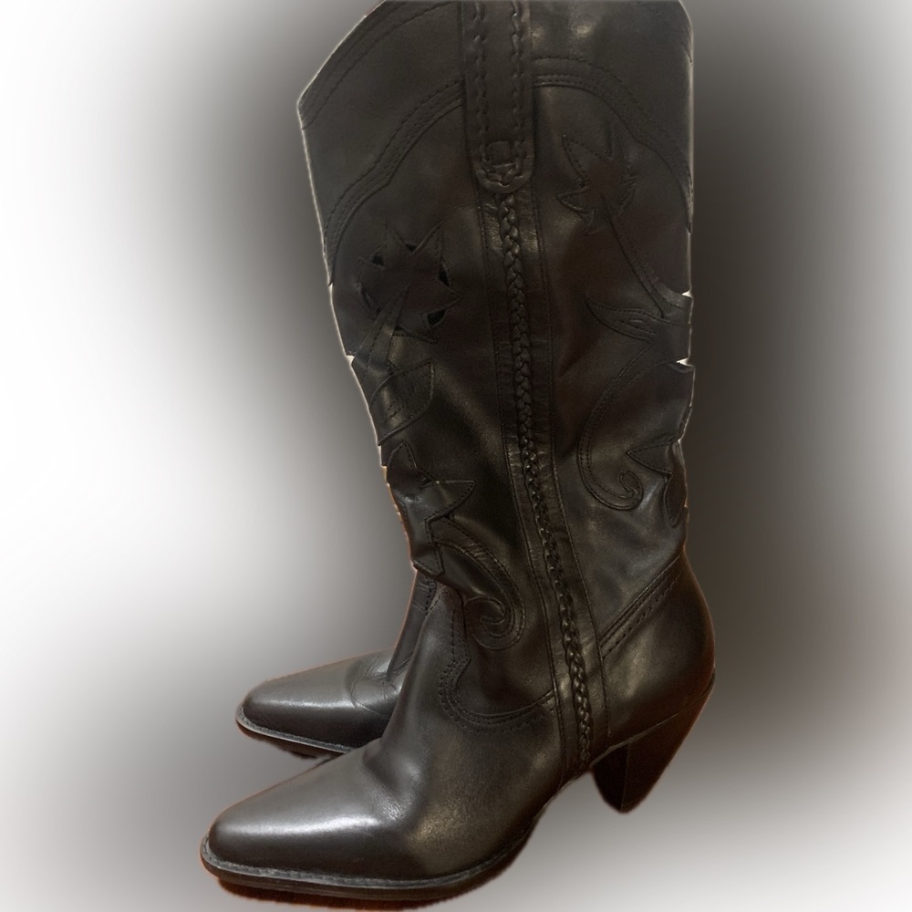 Women’s Leather Cowboy Boot